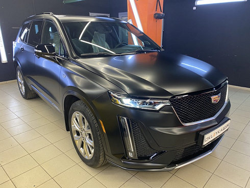 Матовое покрытие черного цвета на Кадиллак