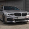 BMW 520D оклейка в цветной винил, перетяжка салона