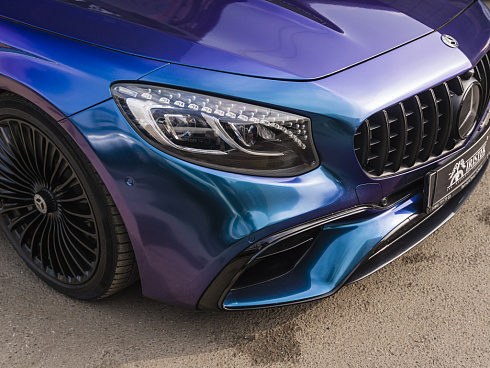 Полиуретановая пленка PPF Colors Chameleon Thunder Blue Purple (хамелеон сине-фиолетовый), глянцевая, UC8067, 1,52×15 м