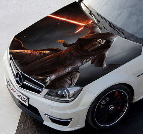 Винилография Звездные войны на авто в Москве