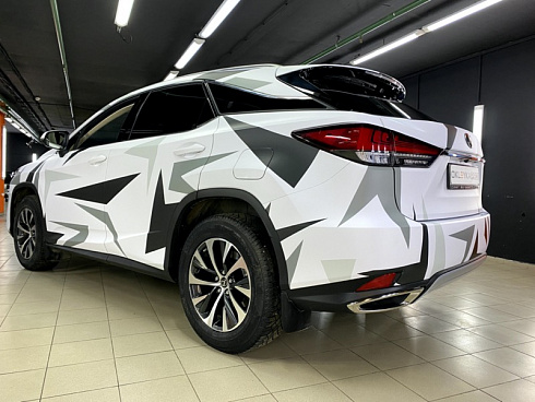 Lexus RX300 аэрография камуфляжная