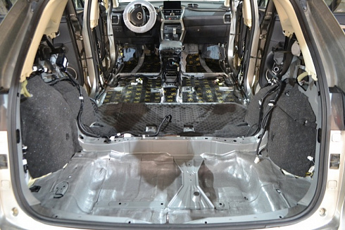 Шумоизоляция багажника автомобиля шаг 6