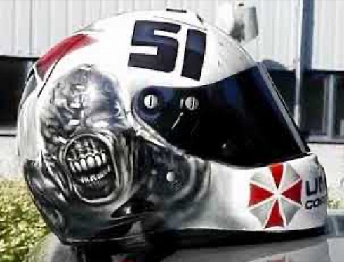 Обитель зла аэрография