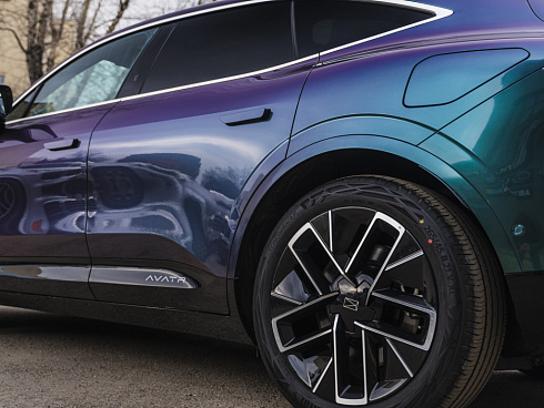 Полиуретановая пленка PPF Colors Chameleon Storm Blue Purple (хамелеон голубой шторм), глянцевая, UC8068, 1,52×15 м