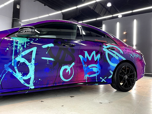 абстракция с граффити