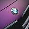 БМВ Икс 2 оклейка в Satin Midnight Purple «Полуночный фиолетовый» 