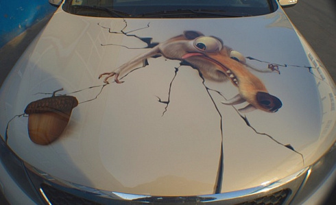 Белка и стрелка собаки космонавты на авто