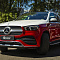 Mercedes-Benz GLE оклейка в два цвета и антигравийная защита
