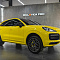 Porsche Cayenne оклейка с проемами в желтый полиуретан IRISTEK (UC1030)