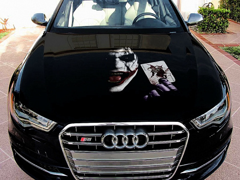 Винилография на авто по фильму Джокер