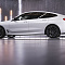 BMW 6 Series оклейка в белый матовый хром