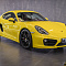 Porsche Cayman оклейка в желтый полиуретан, защита оптики, детейлинг 