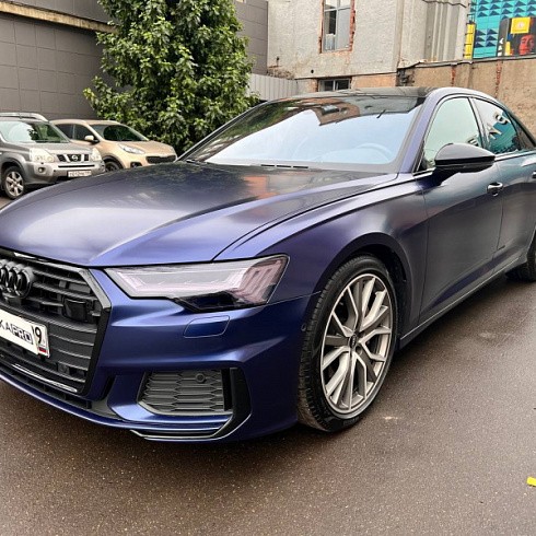 Авто в синий цвет